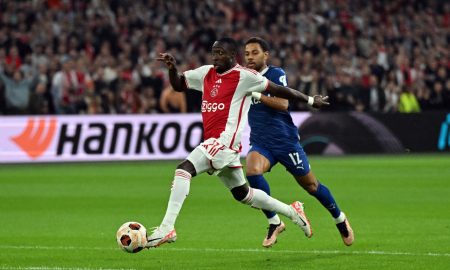 Ajax e Olympique de Marseille empataram em 3 a 3 pela Europa League