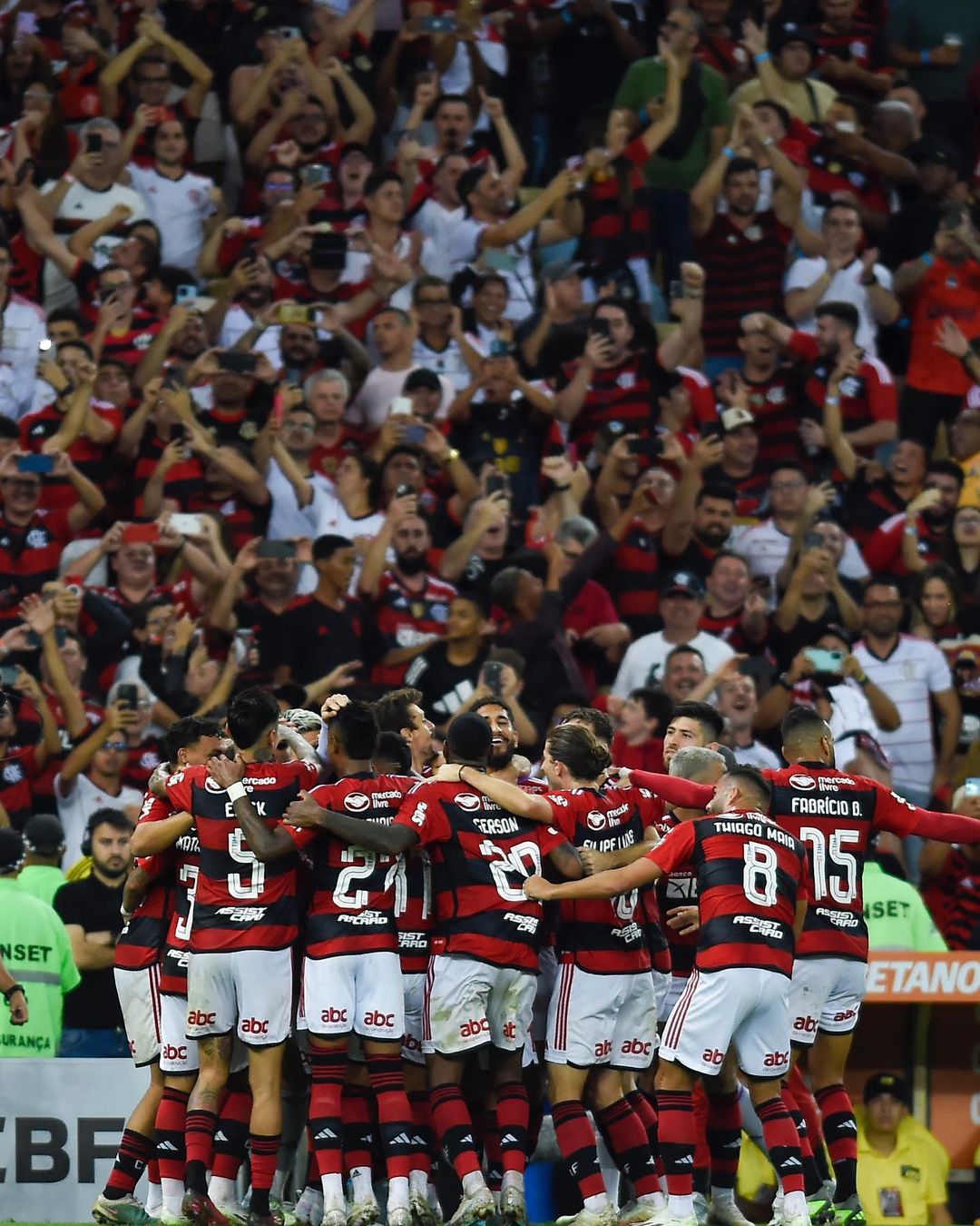 O Flamengo lidera a lista de maiores públicos em 2023. O clube carioca também caminha para bater o recorde de renda agora na final da Copa do Brasil.