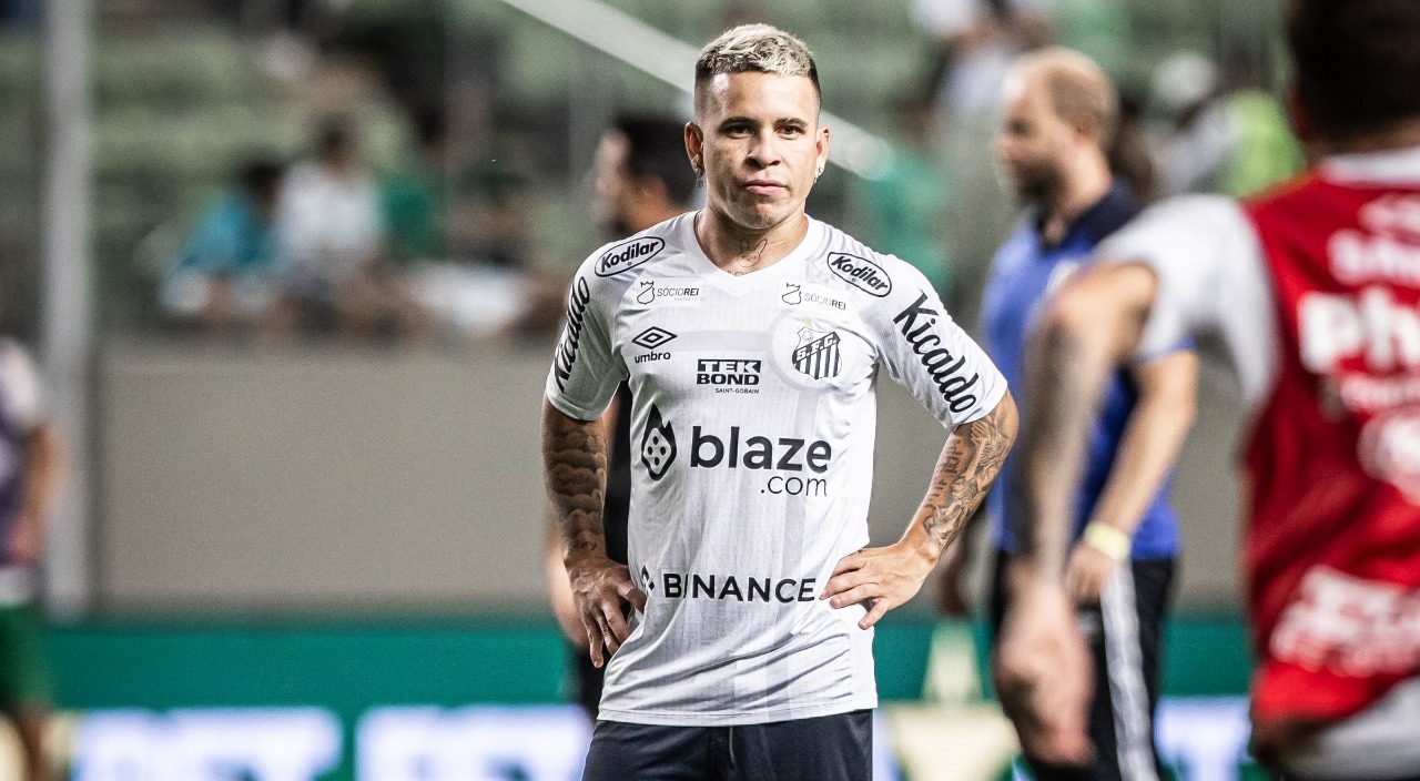 Santos multa Soteldo por expulsão; jogador faz publicação pedindo desculpas (Foto: Raul Baretta/ Santos FC)
