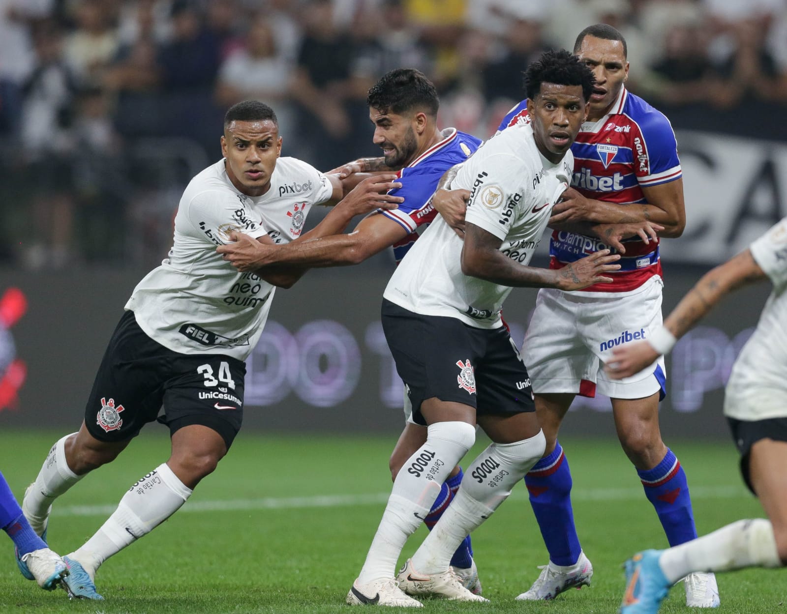 Corinthians enfrenta o Fortaleza para se afastar da zona de rebaixamento (📸 Rodrigo Coca / Ag.Corinthians)