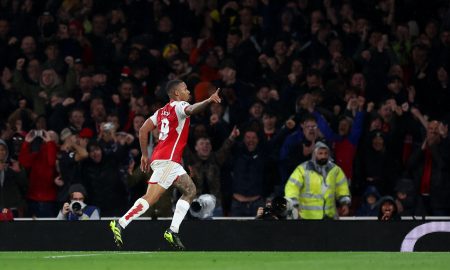 Gabriel Jesus deixou sua marca no retorno do Arsenal à Uefa Champions League (Julian Finney/Getty Images)