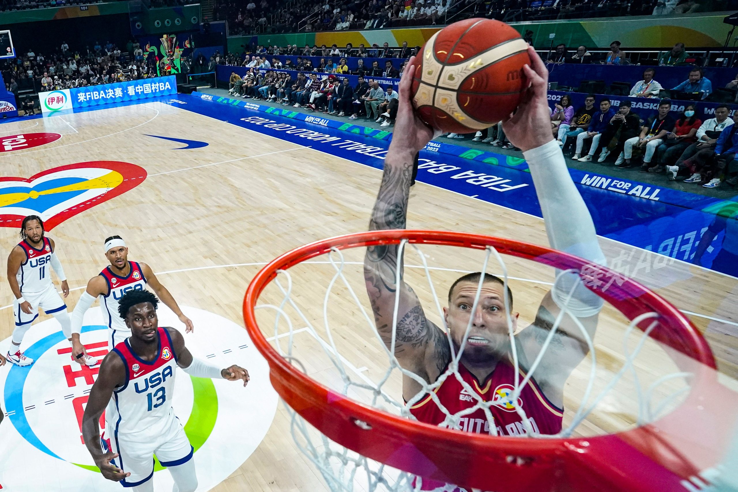 Basquete (Photo by -/POOL/AFP via Getty Images)