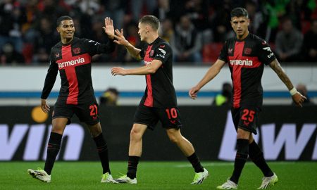 Bayer Leverkusen teve vitória dominante sobre Häcken (Lukas Schulze/Getty Images)
