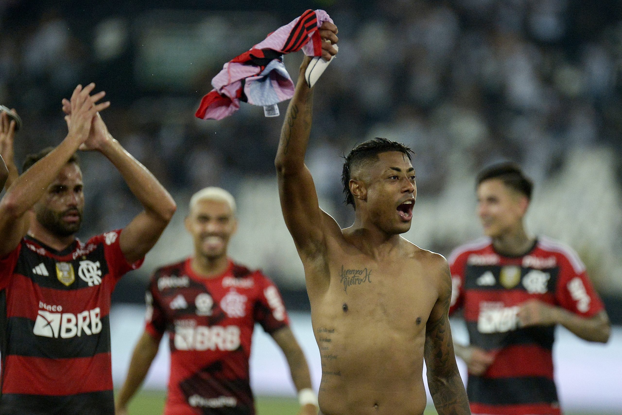 Jogador tem contrato com Flamengo até o fim do ano (Photo by David Normando/Getty Images)