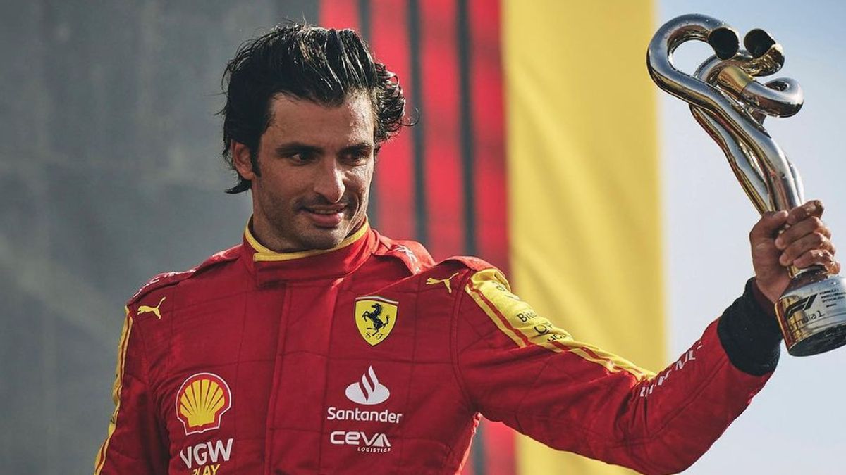 Carlos Sainz, piloto da Ferrari, enfrentou assaltantes em Milão após sofrer furto (Foto: Reprodução/Instagram/Carlos Sainz)