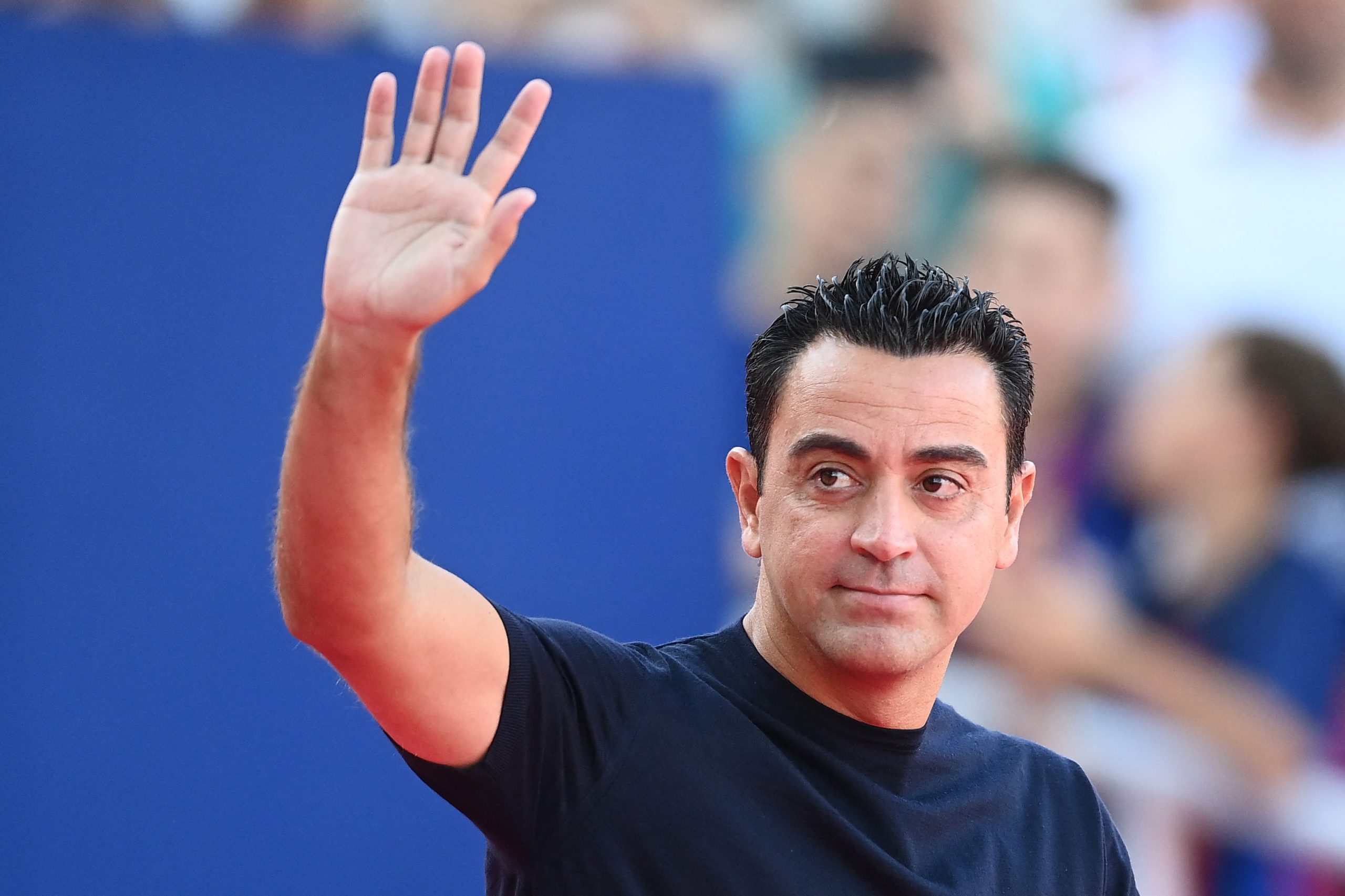 Xavi está garantido no Barcelona até 2025 (Foto: PAU BARRENA/AFP via Getty Images)