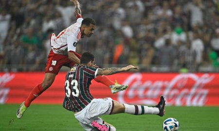 Fluminense x Inter pela Libertadores - (Foto: MAURO PIMENTEL/AFP via Getty Images)