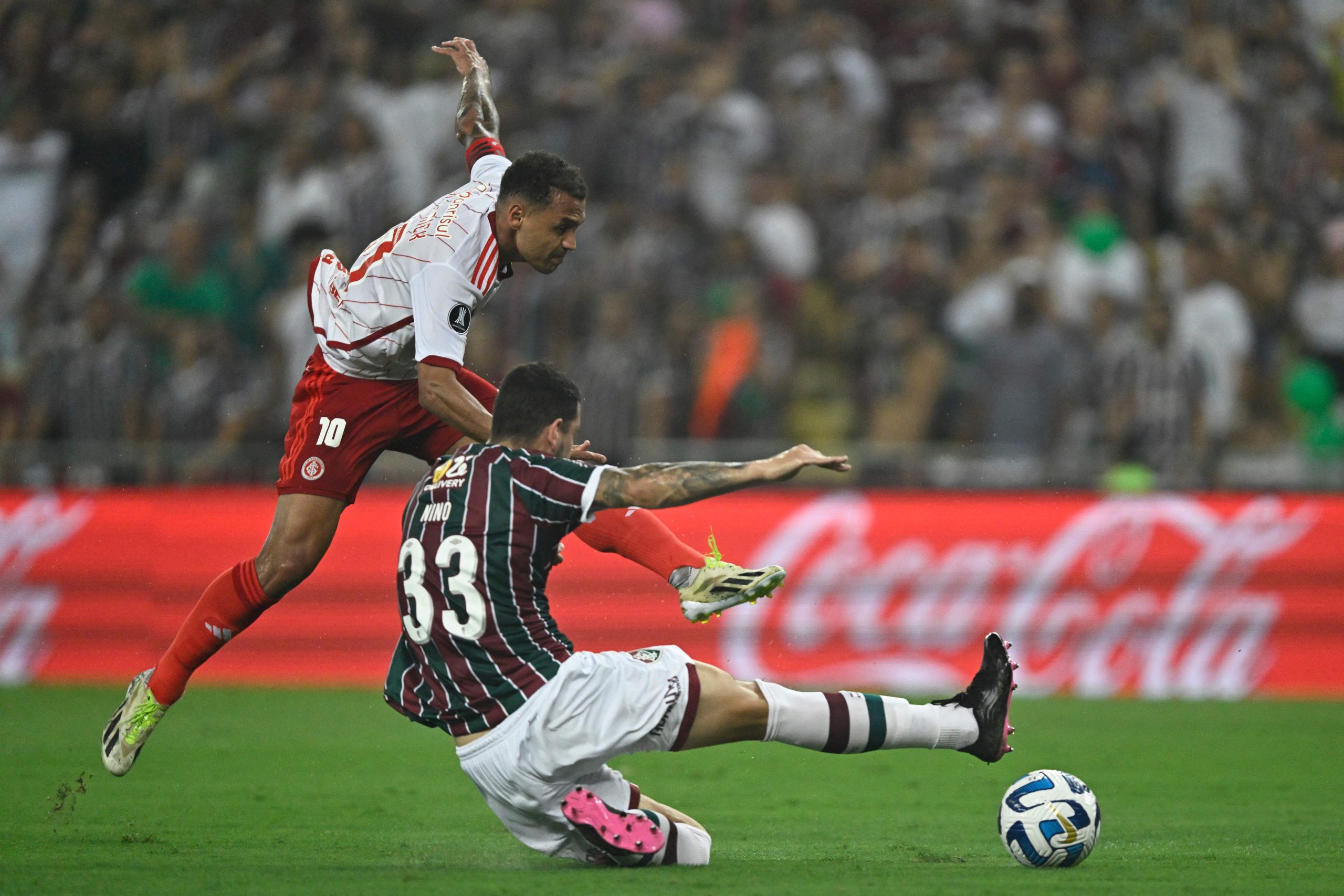 Fluminense x Inter pela Libertadores - (Foto: MAURO PIMENTEL/AFP via Getty Images)