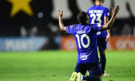 Nikão desabafou sobre momento após vitória do Cruzeiro diante do Santos (Foto: Staff Images/Cruzeiro)