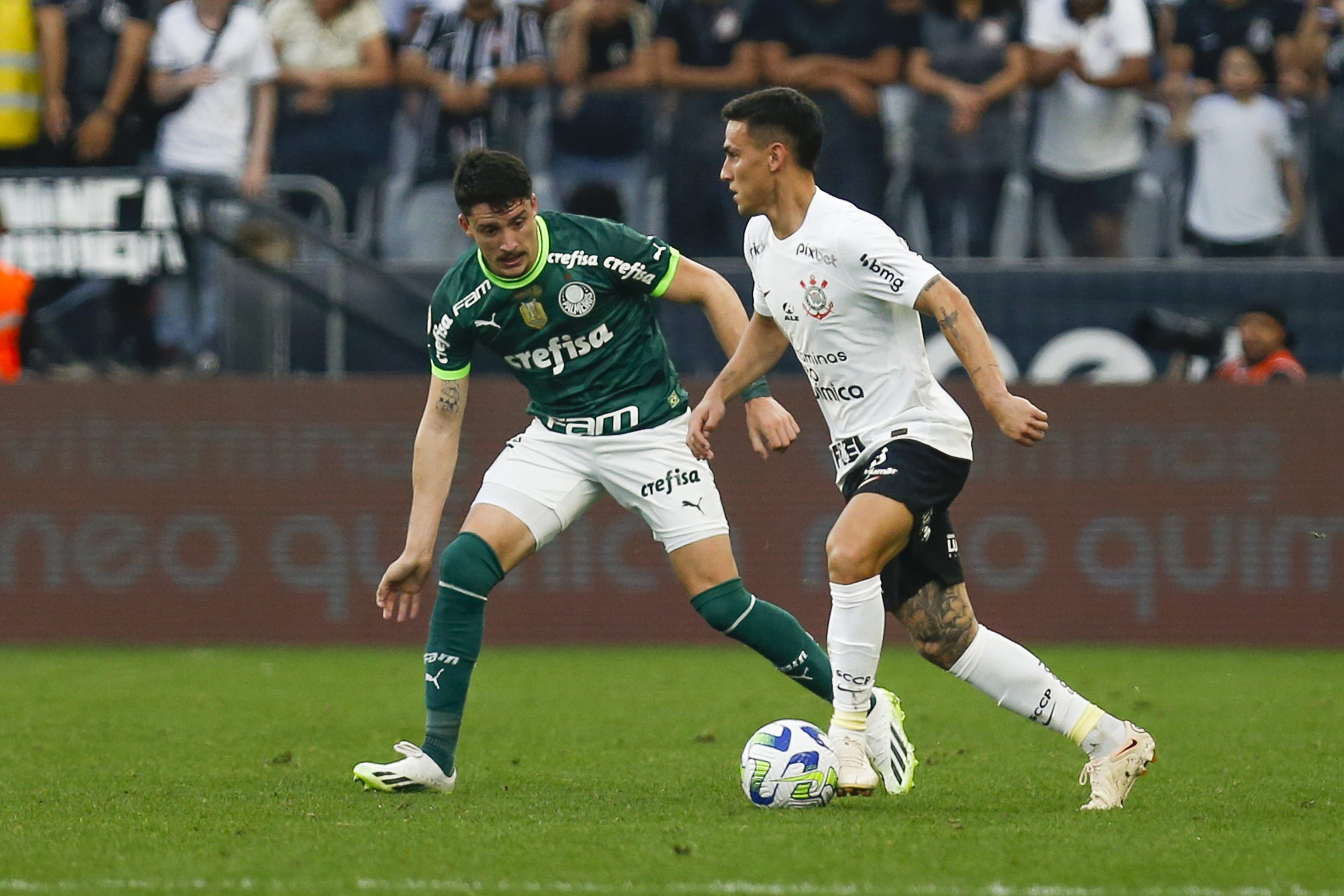 Corinthians e Palmeiras empatam sem gols na Neo Químcia Arena (Photo by Ricardo Moreira/Getty Images)