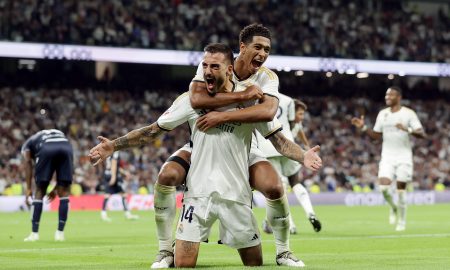 Joselu e Bellingham em Real Madrid x Real Sociedad - (Foto: Gonzalo Arroyo Moreno/Getty Images)
