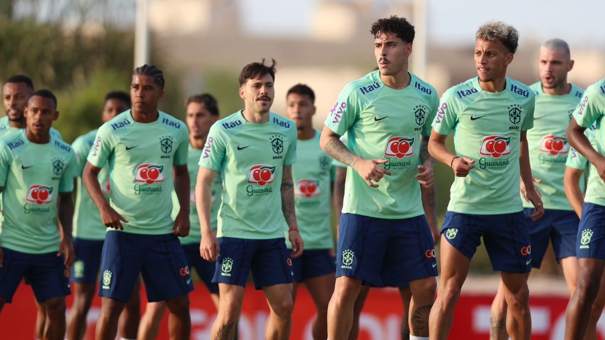 Amistoso da Seleção Brasileira Pré-Olímpica é cancelada contra o Marrocos após terremotos no país árabe (Foto: Mohamed Bissar/CBF)