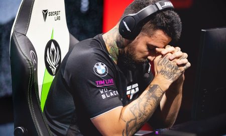 brTT, ex-atirador da paiN Gaming durante o MSI 2021 - Foto: Colin Young-Wolff/lolesportsmedia