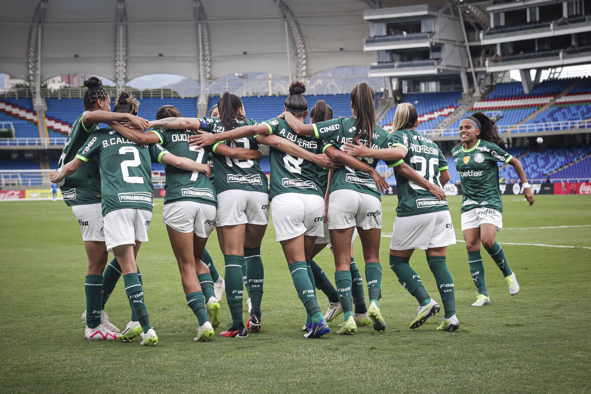 Palmeiras goleia Caracas e carimba vaga na segunda fase da Libertadores feminina | 📷 Staff Imagens Woman/CONMEBOL