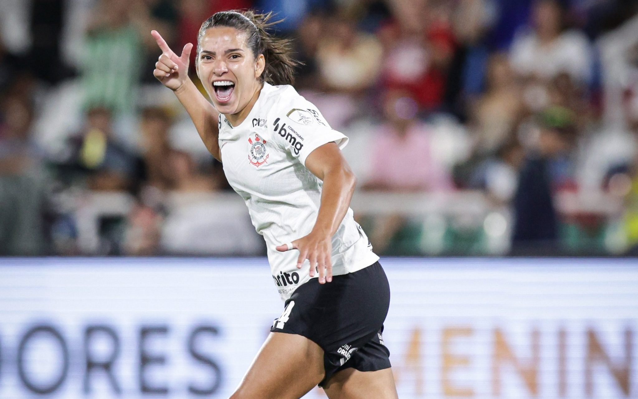 Millene, autora do gol do título do Corinthians, desabafa: 'Ninguém sabe o que a gente passa' (Foto: Staff Conmebol Woman Libertadores)