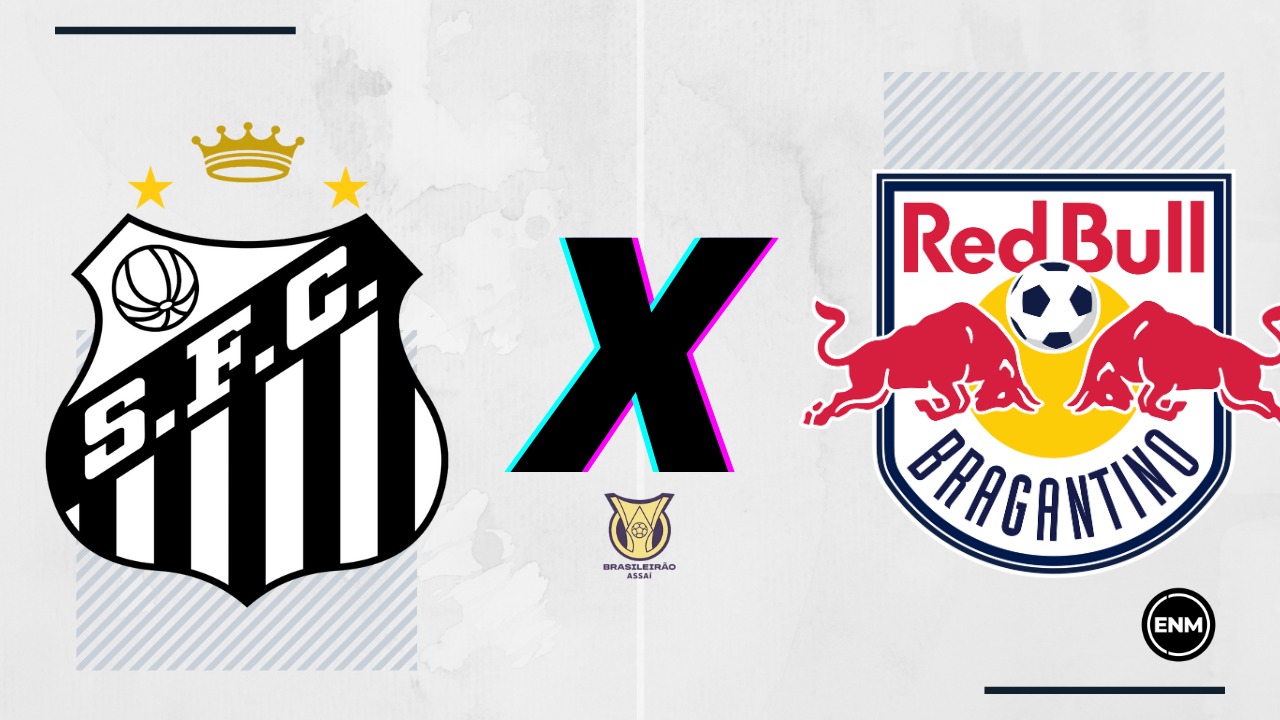 Santos x Red Bull Bragantino. (Divulgação/ Esporte News Mundo