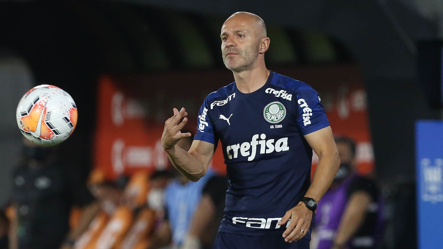 Auxiliar do Palmeiras admite atuação abaixo da média:'pior fase desde que chegamos'. (Foto: Cesar Greco/Palmeiras)