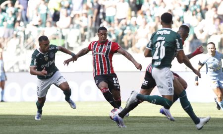 Palmeiras enfrenta o São Paulo buscando sequência de vitórias no Brasileirão. (Foto: Rubens Chiri / saopaulofc.net)
