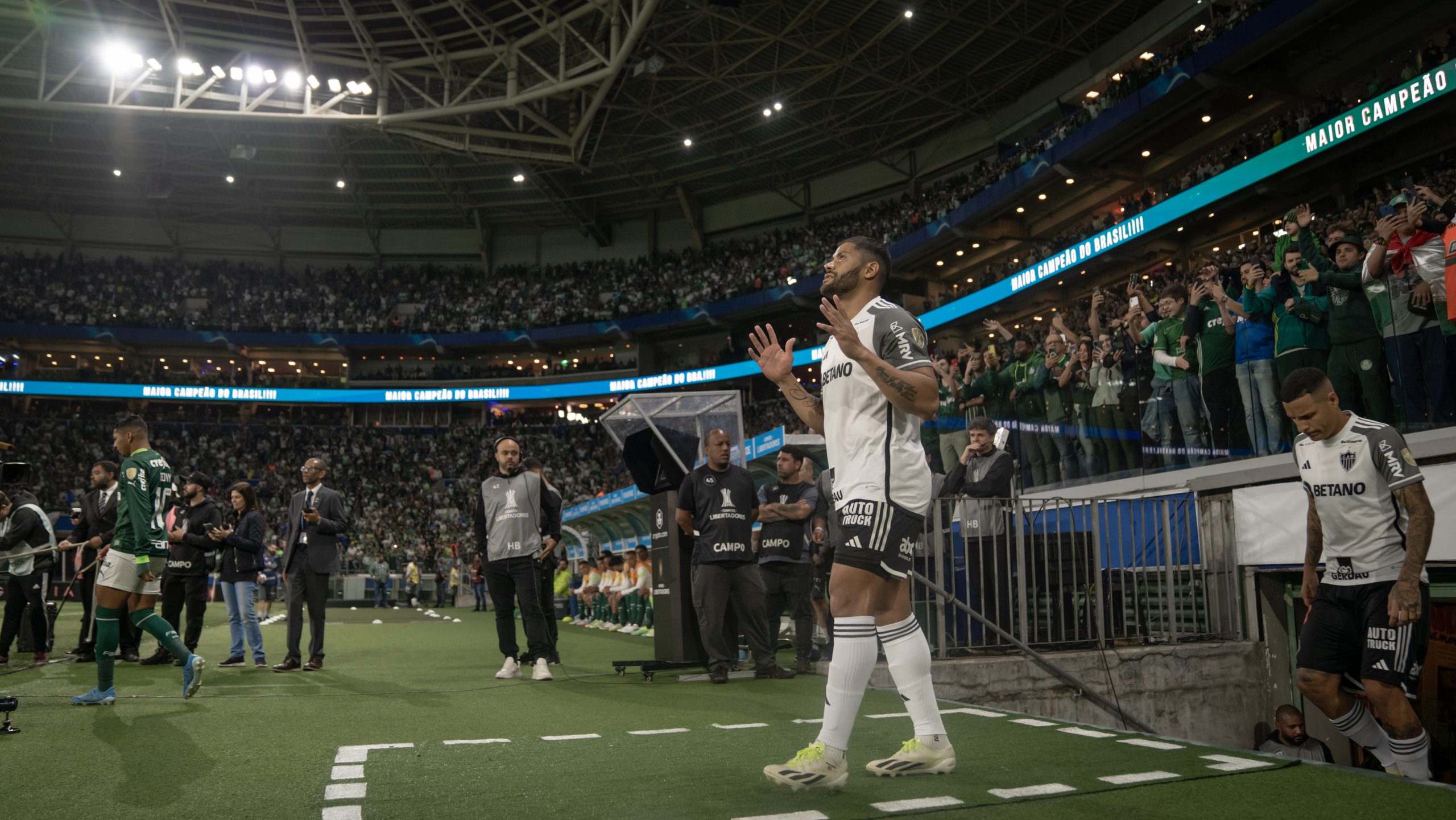 Atlético-MG reecontra o Palmeiras - (Foto: Pedro Souza/Atlético-MG)