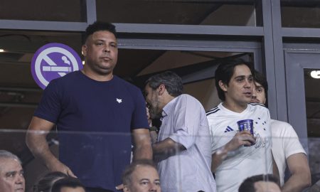 Ronaldo esteve presente na derrota do Cruzeiro para o Flamengo (Foto: Divulgação/Staff Images/Cruzeiro)