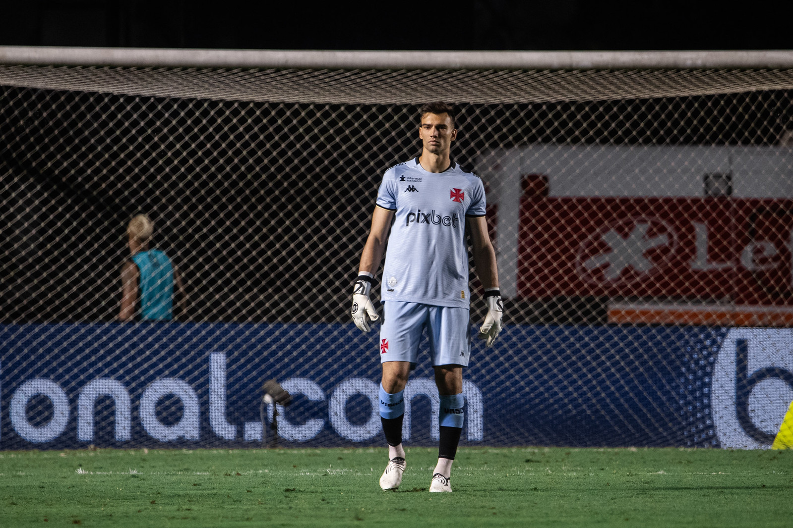 Léo Jardim se destacou no empate do Vasco com o Goiás (Fotos: Leandro Amorim/Vasco)