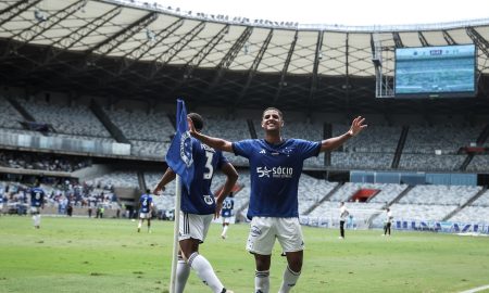Fernando marcou os dois gols da final (Foto: Tiago Tindade / Staff Imagens)