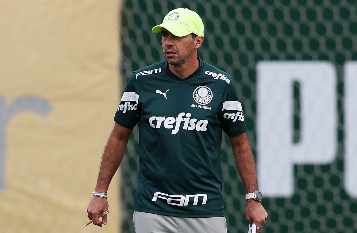 Palmeiras não irá recorrer à punição de Abel junto ao STJD e fica sem o treinador por dois jogos. (Foto: Cesar Greco/Palmeiras)