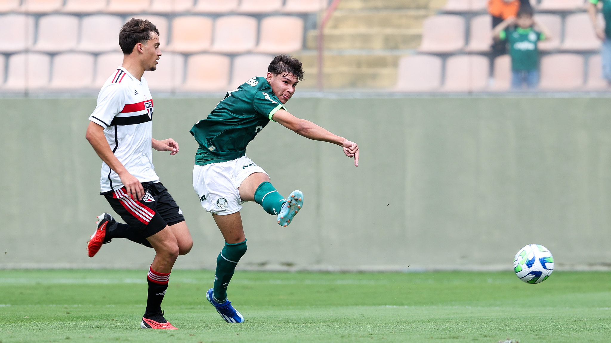 Mais um Choque-Rei: Palmeiras encara o São Paulo pela semifinal do Paulista sub-17 após título contra o rival no fim de semana. (Foto: Fabio Menotti/Palmeiras)