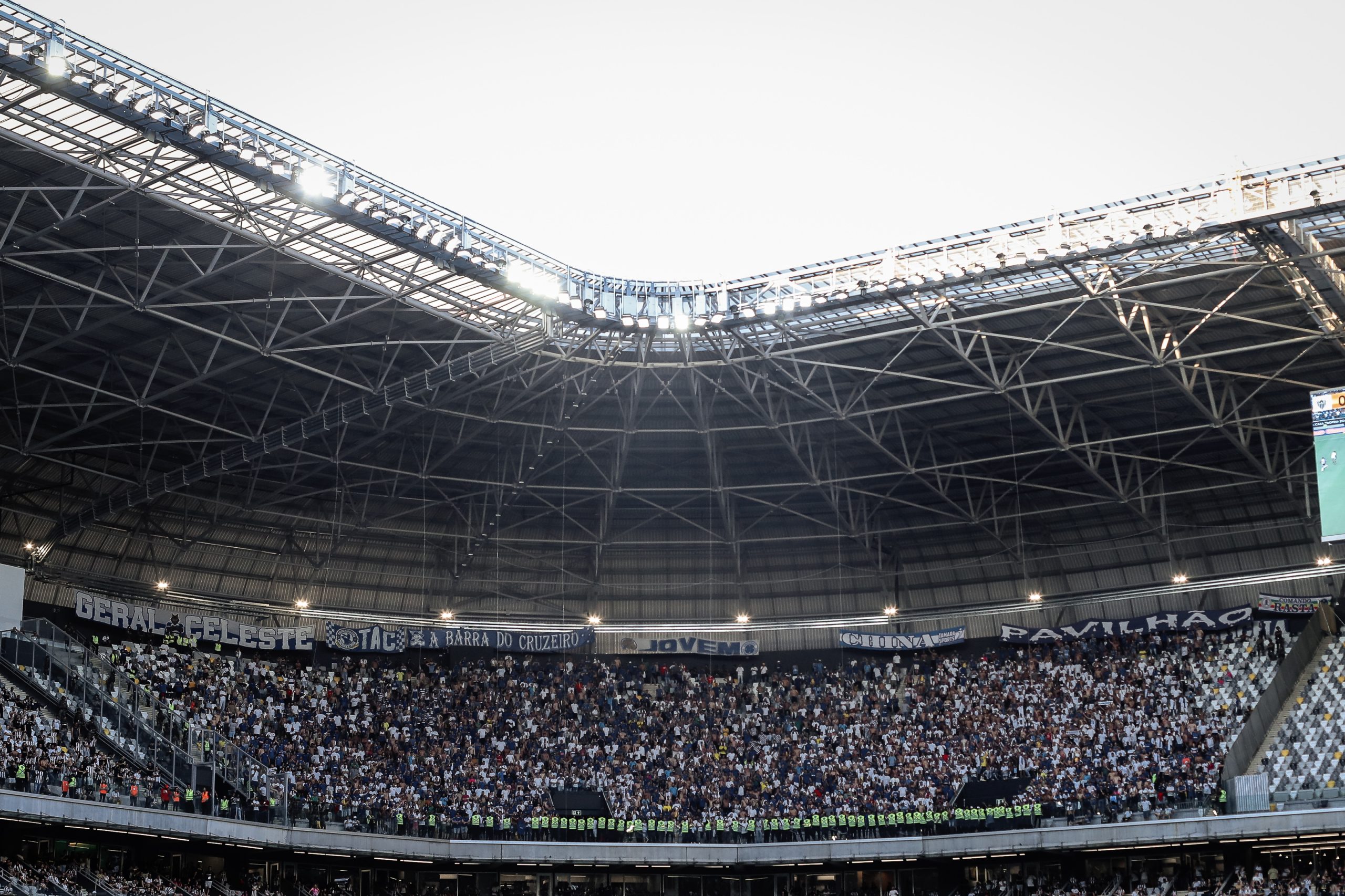 Torcida do Cruzeiro na Arena MRV (Staff Images/Cruzeiro)
