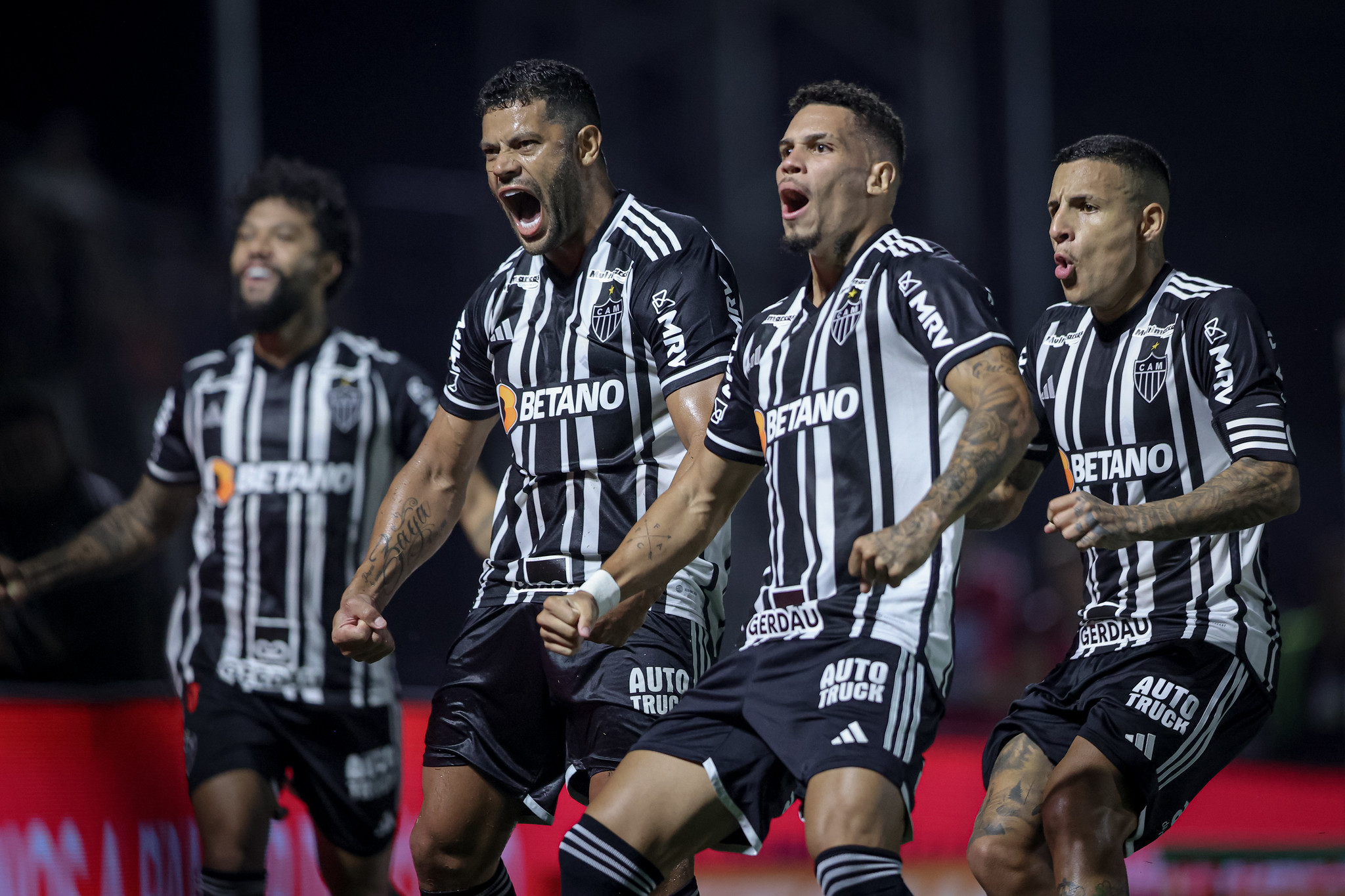 Hulk e Paulinho são uns dos destaques do time em 2023 (Foto: Pedro Souza / Atlético-MG)