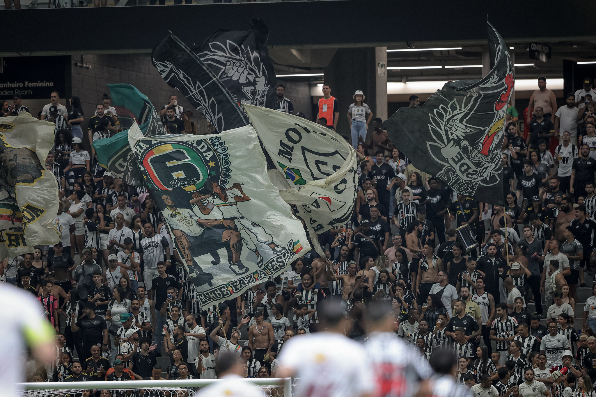 Jogo também registou a menor renda do estádio (Foto: Pedro Souza / Atlético-MG)