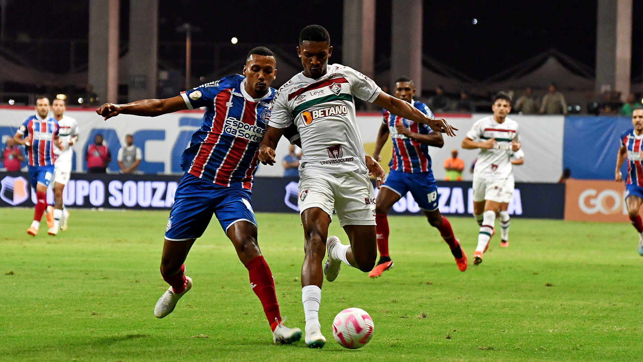 Lelê foi o pior em campo contra o Bahia (Foto: Maílson Santana/Fluminense)