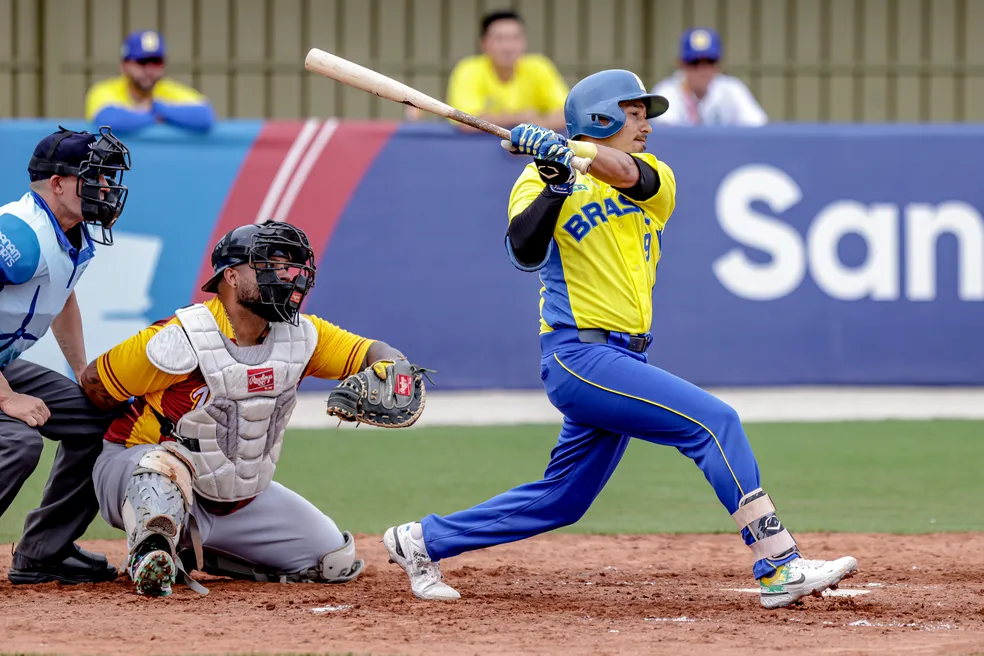 Brasil no Beisebol no Pan - (Foto: Foto: Wander Roberto/COB)