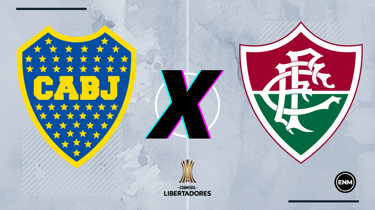 Boca Juniors e Fluminense fazem a final da Conmebol Libertadores (Arte: ENM)