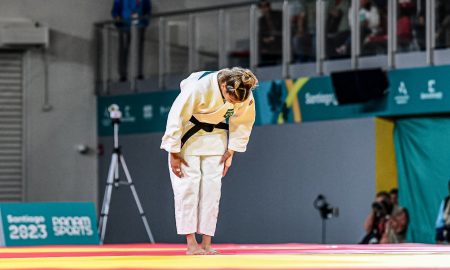 Larissa Pimenta se classifica para a final do Pan-Americano em Santiago Foto: Anderson Neves/CBJ