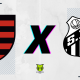 Flamengo e Santos duelam pelo Brasileirão, nesta quarta-feira (Arte: ENM)