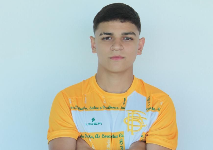 Vitor Gabriel é cria da base do Brasiliense (Foto: Arquivo pessoal)