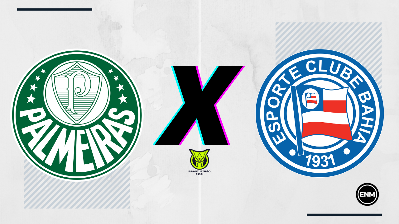 Palmeiras x Bahia (Foto: Arte Esporte News Mundo)