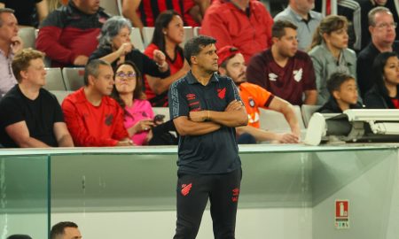 Wesley Carvalho na Ligga Arena - (Foto: José Tramontin/Athletico)