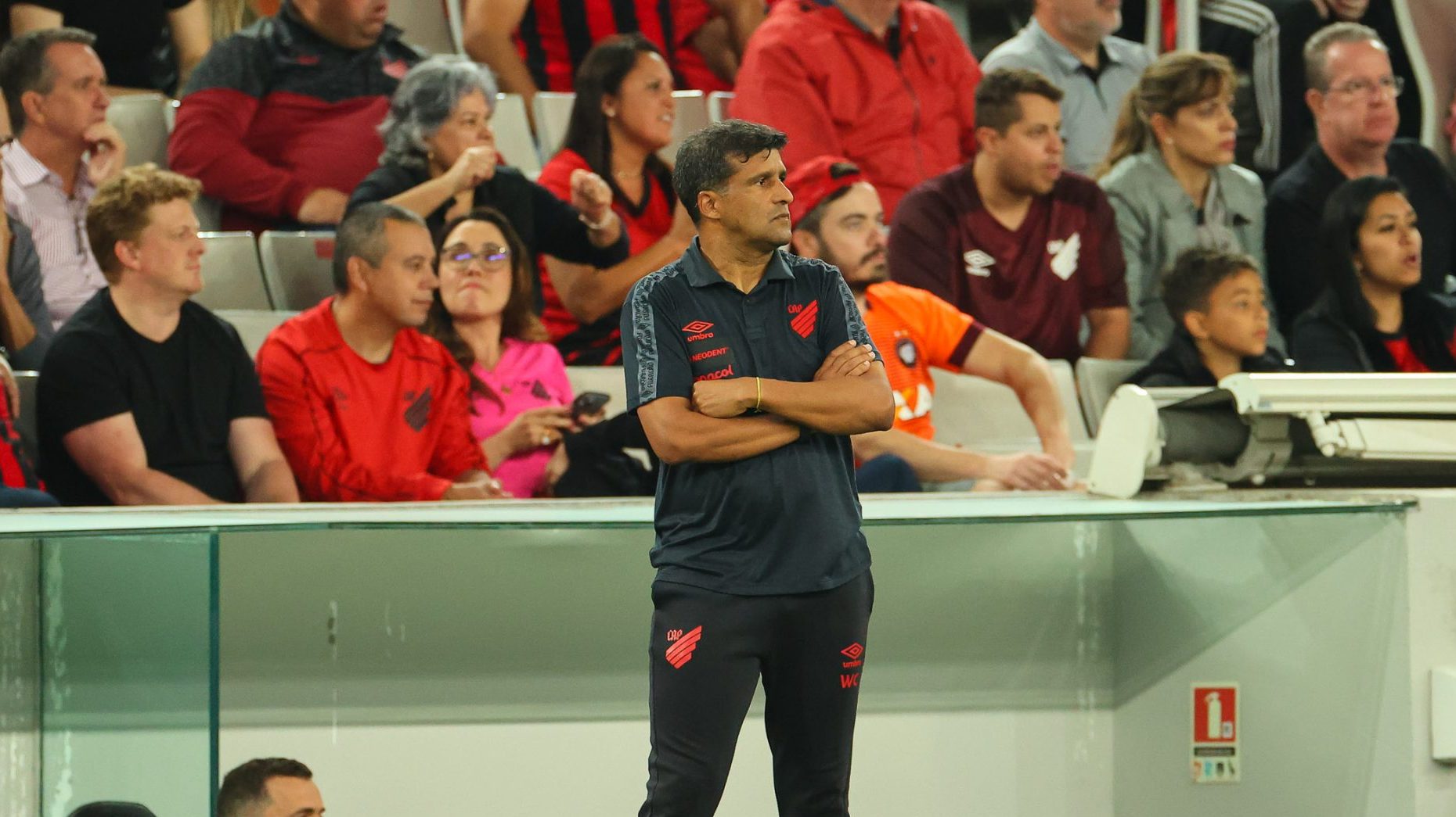 Wesley Carvalho na Ligga Arena - (Foto: José Tramontin/Athletico)