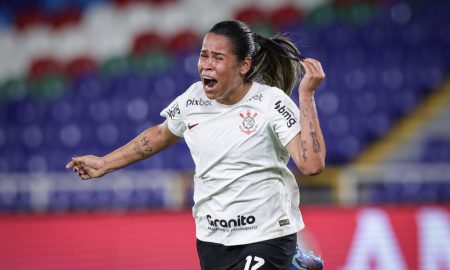 VIc Albuquerque (Foto: Divulgação CONMEBOL Woman Libertadores)