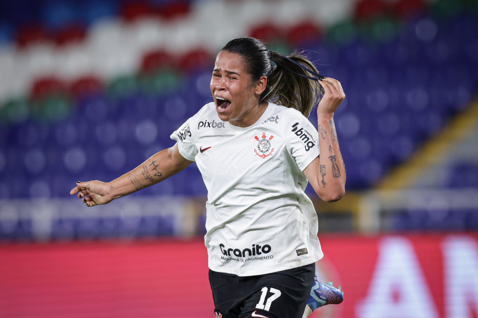 VIc Albuquerque (Foto: Divulgação CONMEBOL Woman Libertadores)