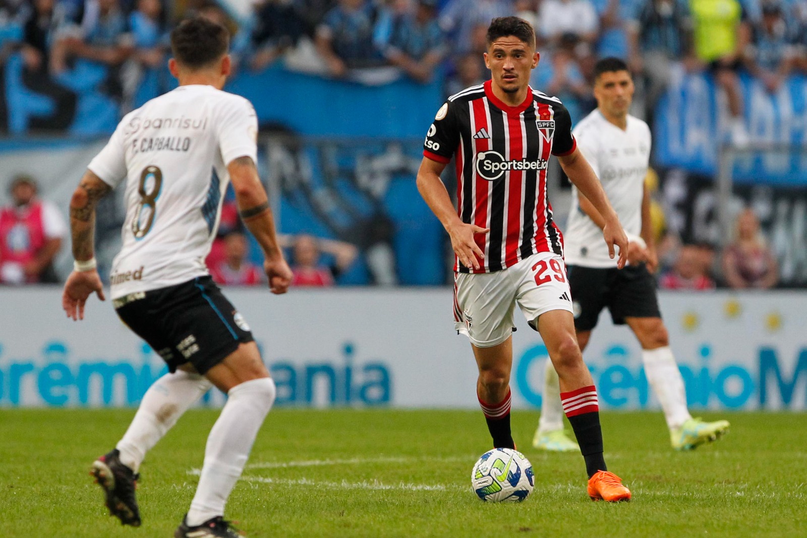 Partia entre São Paulo e Grêmio (Foto: Rubens Chiri / saopaulofc)