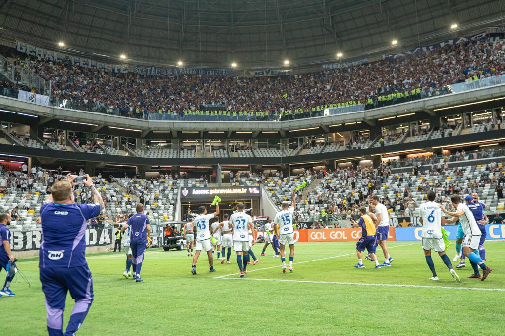Raposa venceu o duelo por 1 a 0, com gol de Jemerson (Foto: Divulgação/Cruzeiro/Staff Images)
