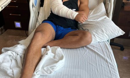 Paulo Borrachinha após cirurgia (Foto: Reprodução/Instagram )
