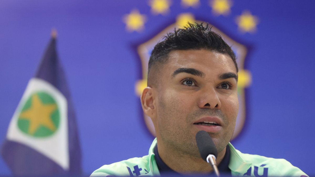 Veterano da Seleção Brasileira, o meia Casemiro falou sobre Diniz e o jogo contra a Venezuela (Foto: Vitor Silva/CBF)