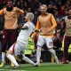 Mauro Icardi garantiu a vitória do Galatasaray sobre o Manchester United (Darren Staples/AFP via Getty Images)