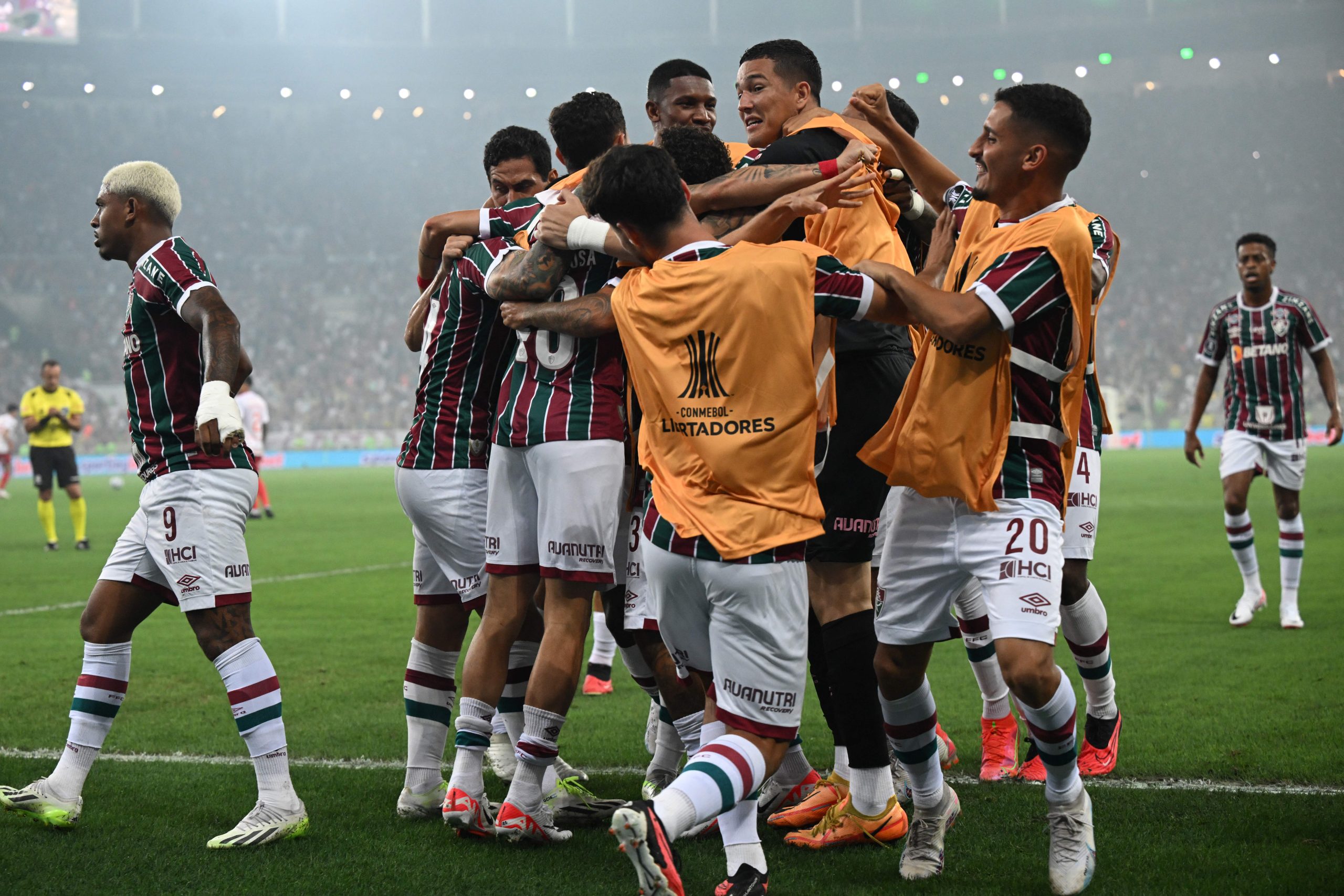Fluminense busca título inédito da competição (Foto: CARL DE SOUZA / AFP via Getty Images)