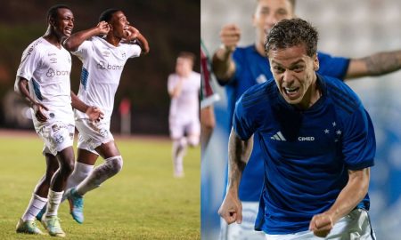 Grêmio e Cruzeiro são os finalistas de 2023 na Copa do Brasil Sub-20 (Foto: Renan Jardim/Grêmio FBPA e Staff Images/Cruzeiro)