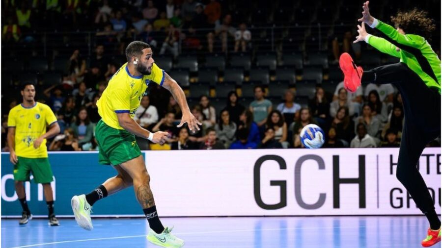 Brasil (foto: Divulgação/Confederação Brasileira de Handebol)